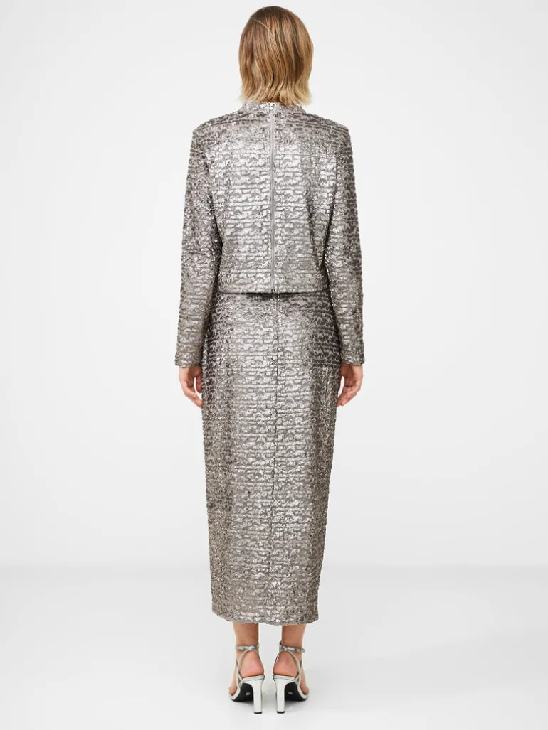 Adalynn Sequin Midi Skirt<FRENCH CONNECTION Store