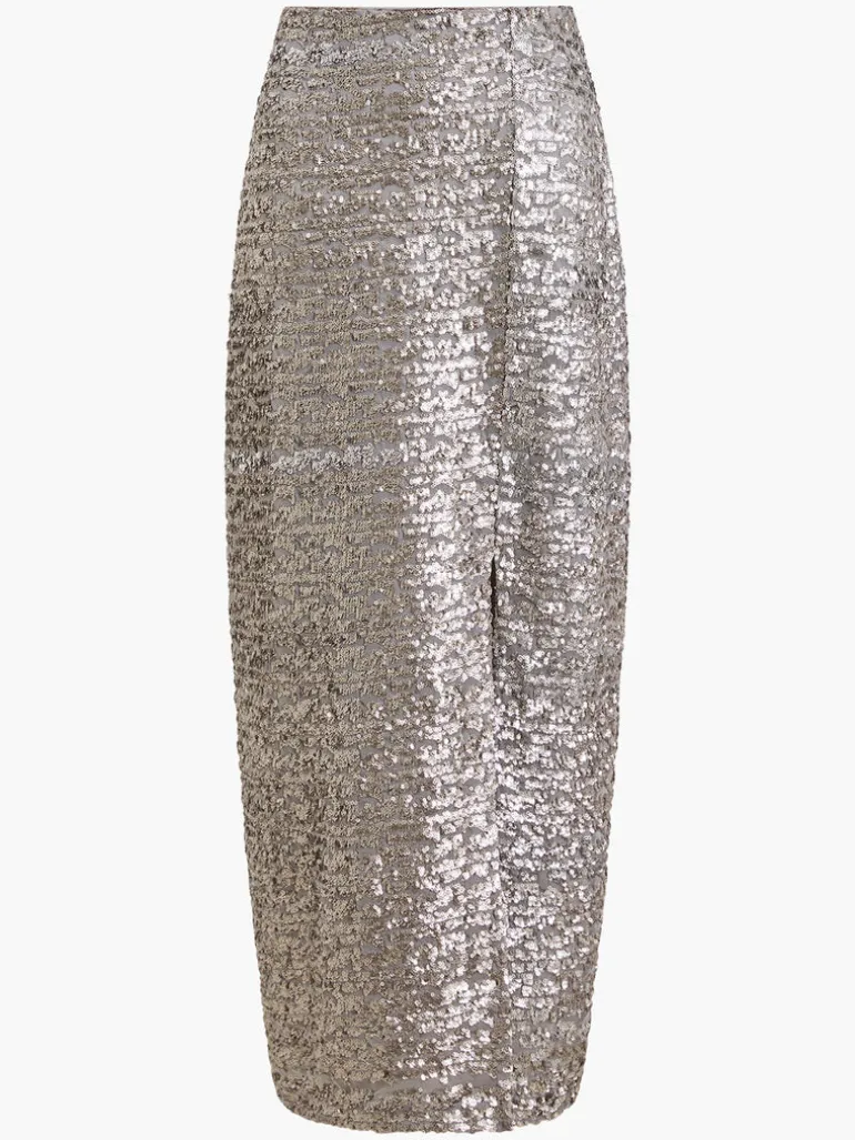 Adalynn Sequin Midi Skirt<FRENCH CONNECTION Store