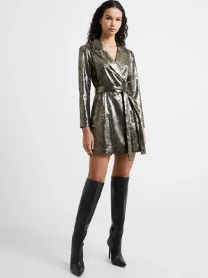 Alara Molten Tuxedo Mini Dress<FRENCH CONNECTION Flash Sale