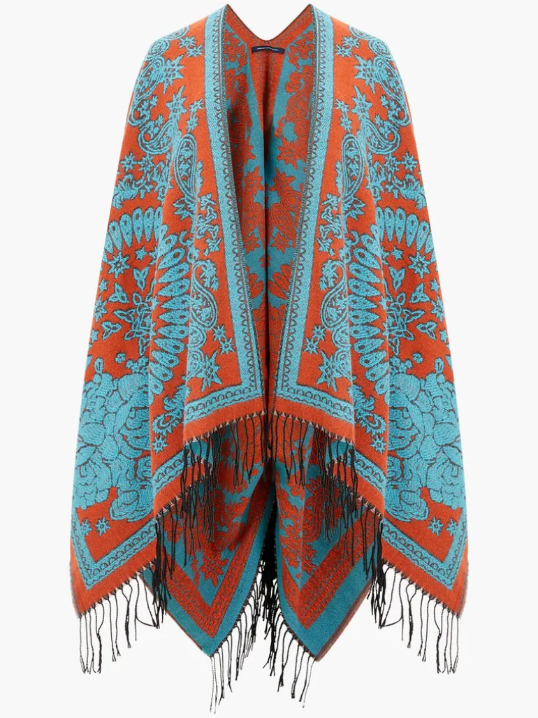 Artisan Blanket Shawl<FRENCH CONNECTION Cheap