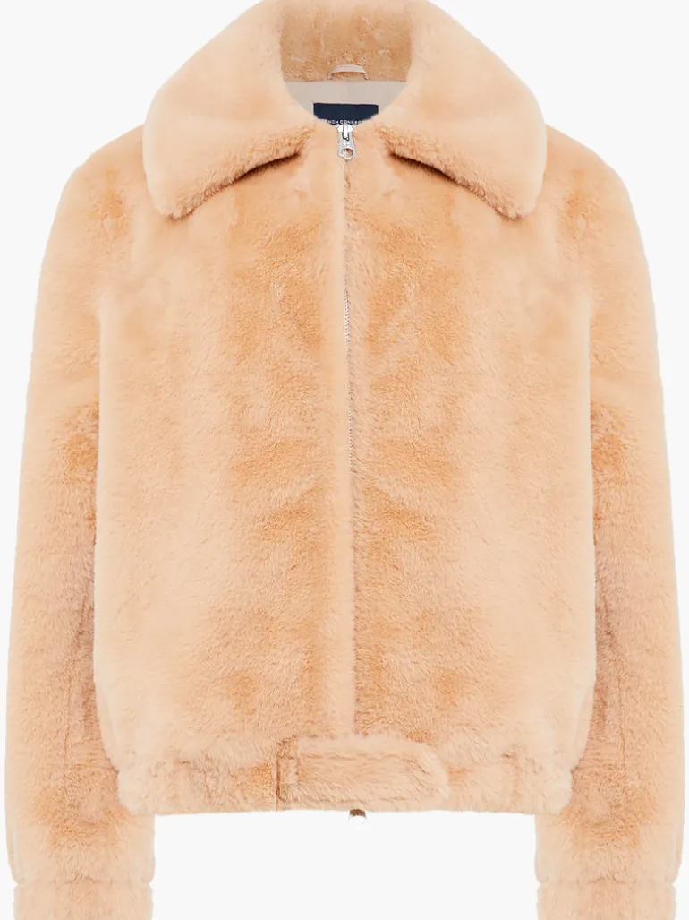 Avi Iren Faux Fur Jacket<FRENCH CONNECTION Shop