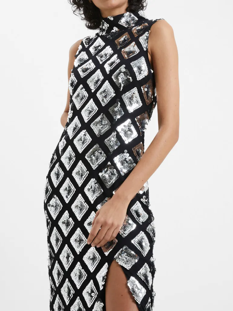 Axel Embellished Midi Dress<FRENCH CONNECTION Clearance