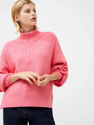 Babysoft Half Zip Jumper<FRENCH CONNECTION Shop
