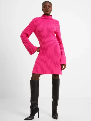 Babysoft Mock Neck Dress<FRENCH CONNECTION Best Sale