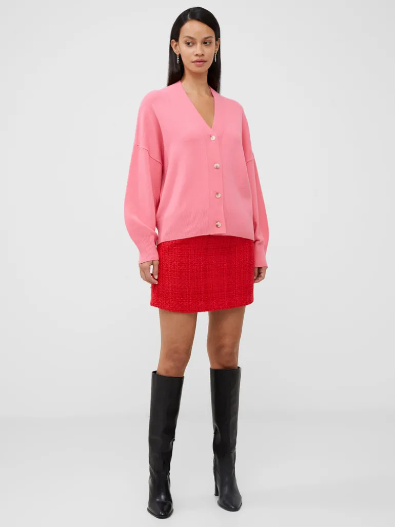 Babysoft V-Neck Cardigan<FRENCH CONNECTION Store