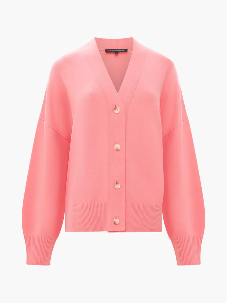 Babysoft V-Neck Cardigan<FRENCH CONNECTION Store