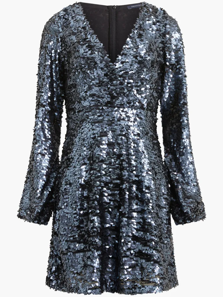 Bisma Sequin Wrap Mini Dress<FRENCH CONNECTION Sale