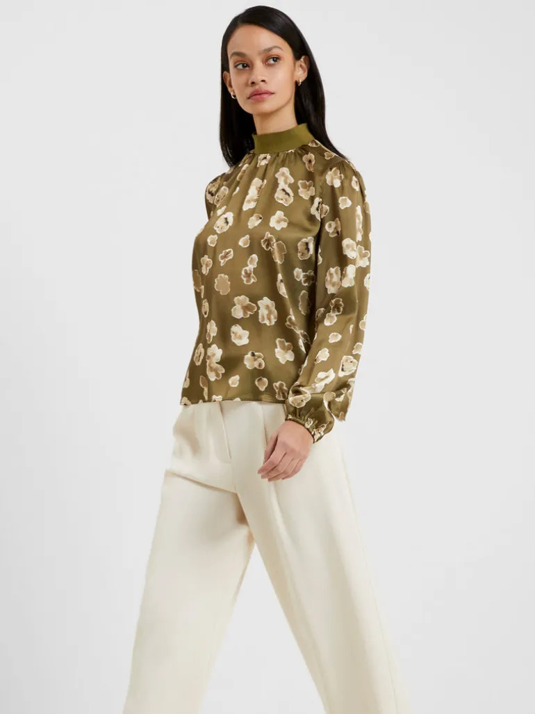 Bronwen Aleeya Satin Top<FRENCH CONNECTION Store