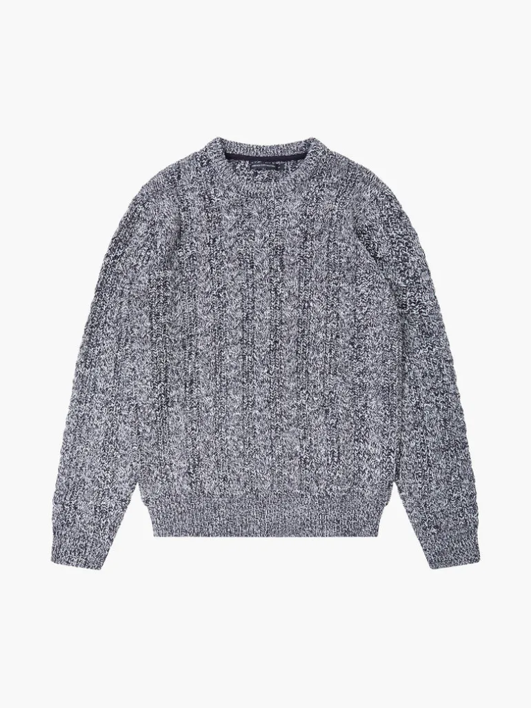 Cable Knit Crew Neck Jumper<FRENCH CONNECTION Sale
