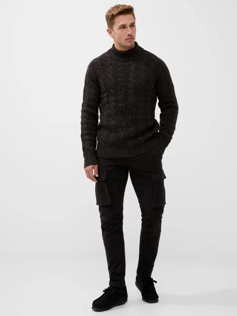 Cable Knit Roll Neck Jumper<FRENCH CONNECTION Best
