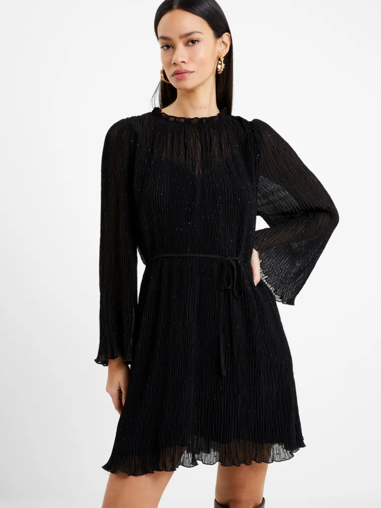 Callie Lurex Pleated Mini Dress<FRENCH CONNECTION Hot