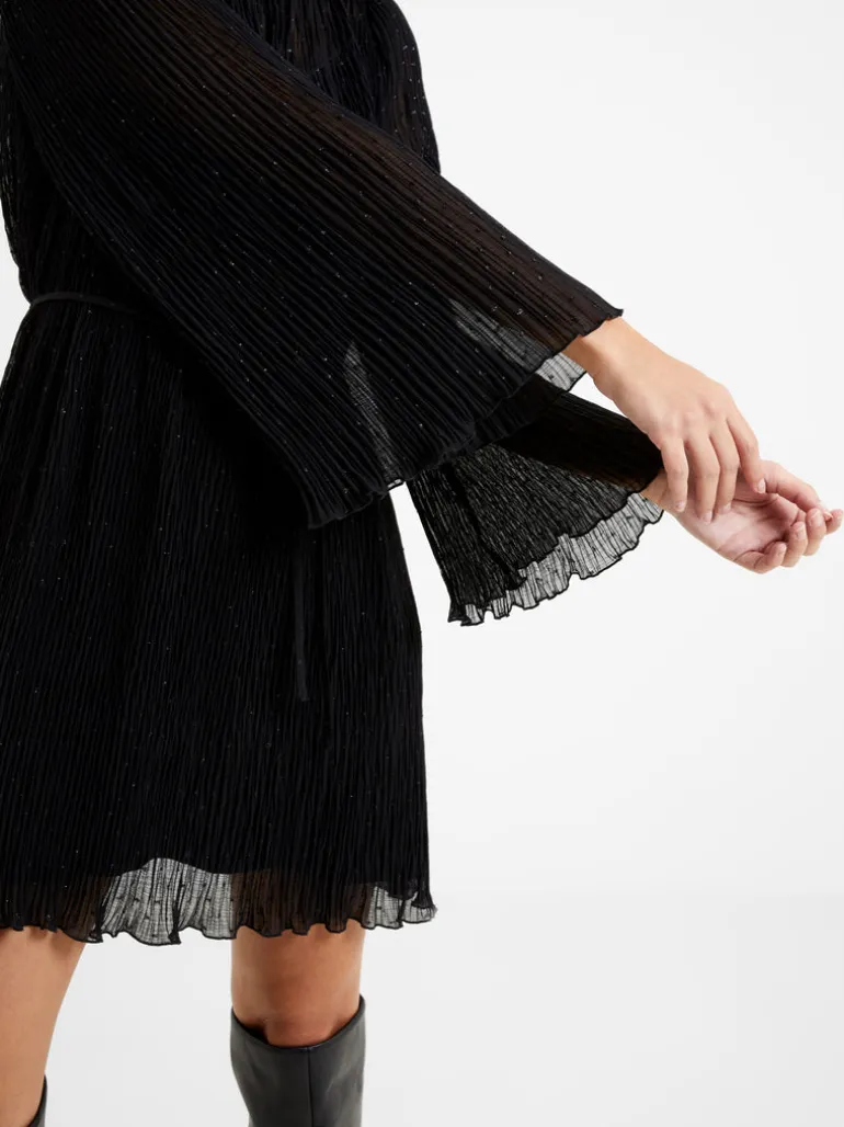 Callie Lurex Pleated Mini Dress<FRENCH CONNECTION Hot