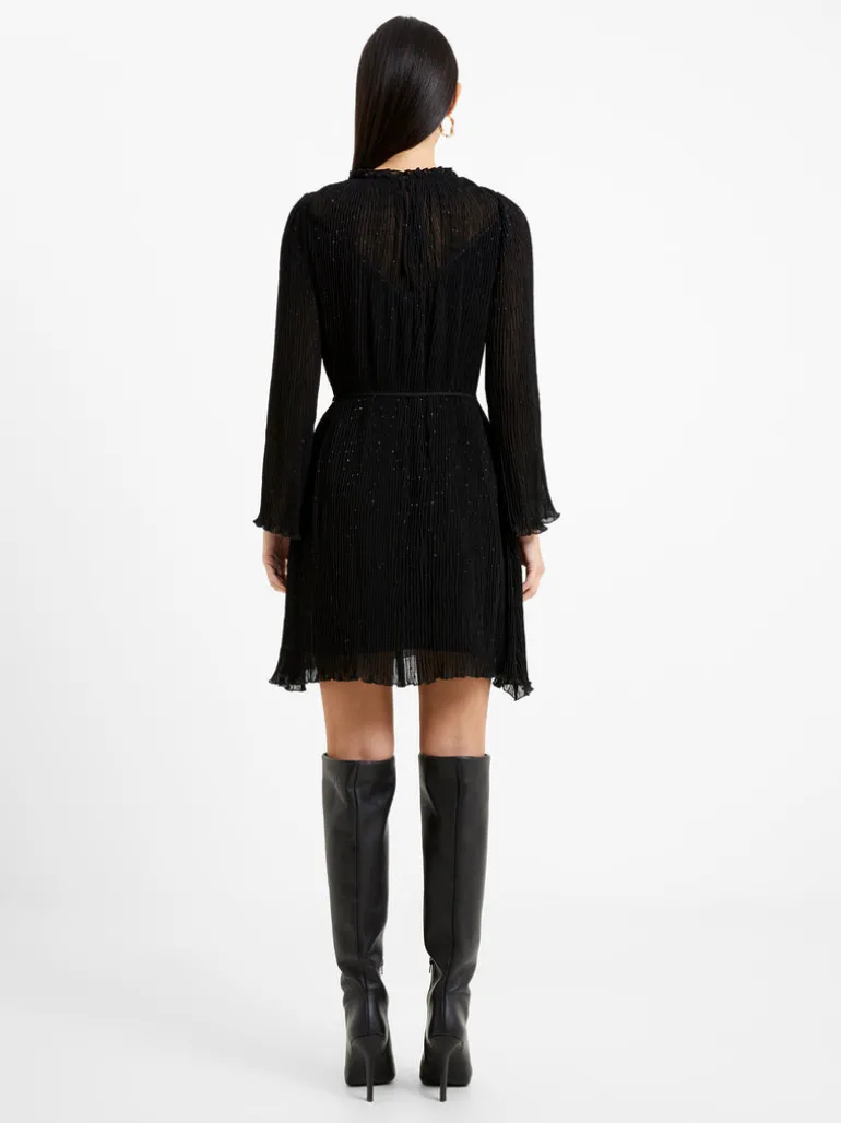 Callie Lurex Pleated Mini Dress<FRENCH CONNECTION Hot
