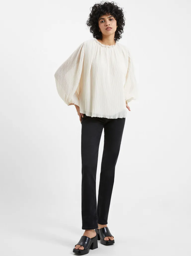 Callie Lurex Pleated Top<FRENCH CONNECTION Online