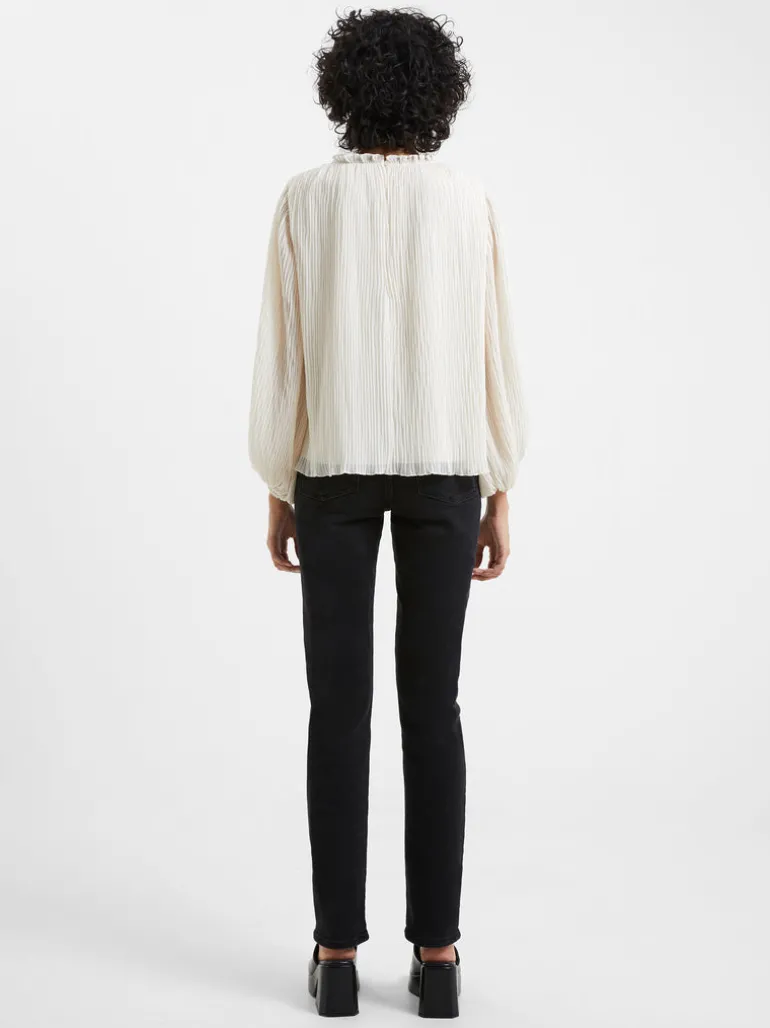 Callie Lurex Pleated Top<FRENCH CONNECTION Online