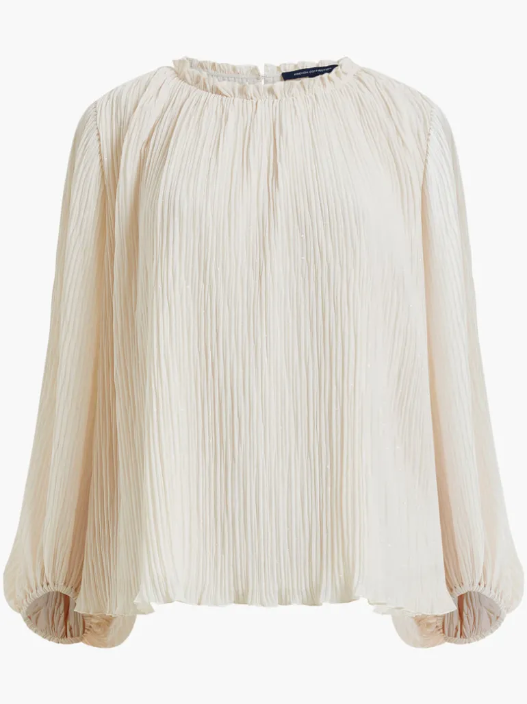 Callie Lurex Pleated Top<FRENCH CONNECTION Online
