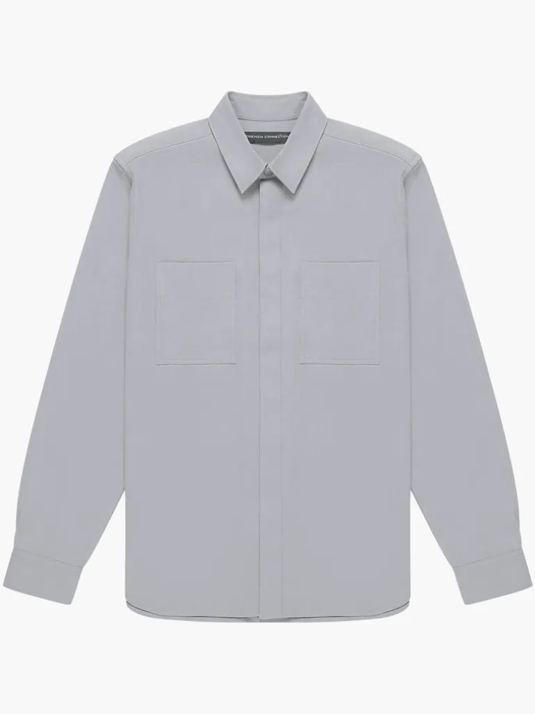 Canvas Duo Pocket Shirt<FRENCH CONNECTION Shop