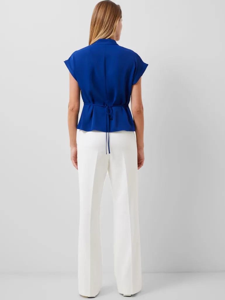 Carmen Recycled Crepe Blouse<FRENCH CONNECTION Clearance