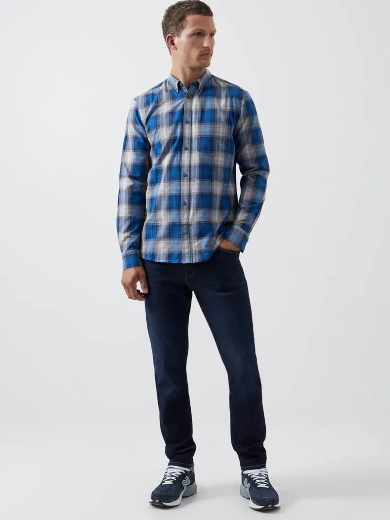 Check Long Sleeve Shirt<FRENCH CONNECTION Best