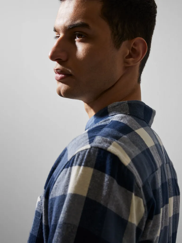 Checked Flannel Shirt<FRENCH CONNECTION Fashion