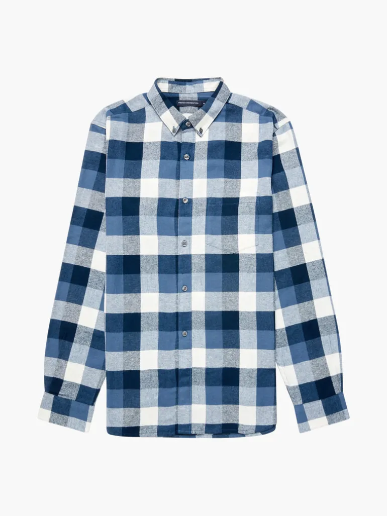 Checked Flannel Shirt<FRENCH CONNECTION Fashion