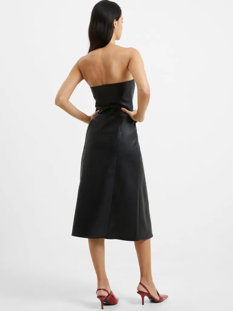 Claudia PU Dress<FRENCH CONNECTION Cheap