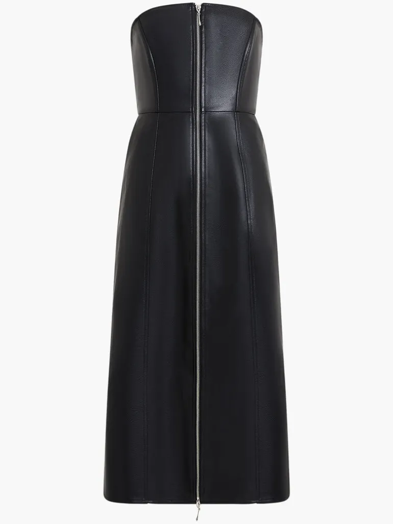 Claudia PU Dress<FRENCH CONNECTION Cheap