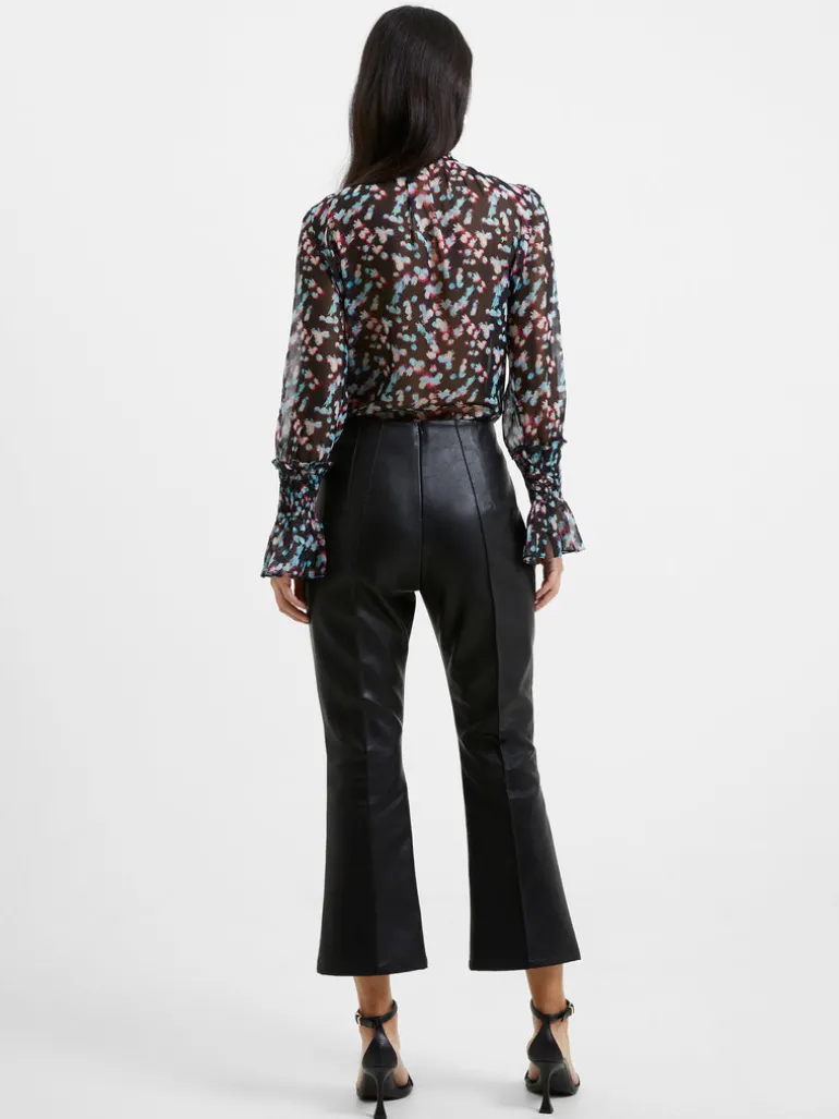 Claudia PU Stretch Trousers<FRENCH CONNECTION Best