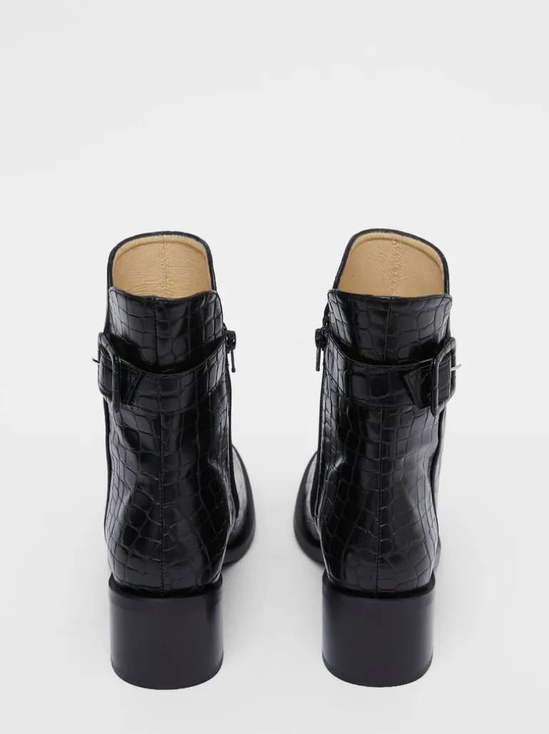 Connic Croc Ankle Boots<FRENCH CONNECTION Discount
