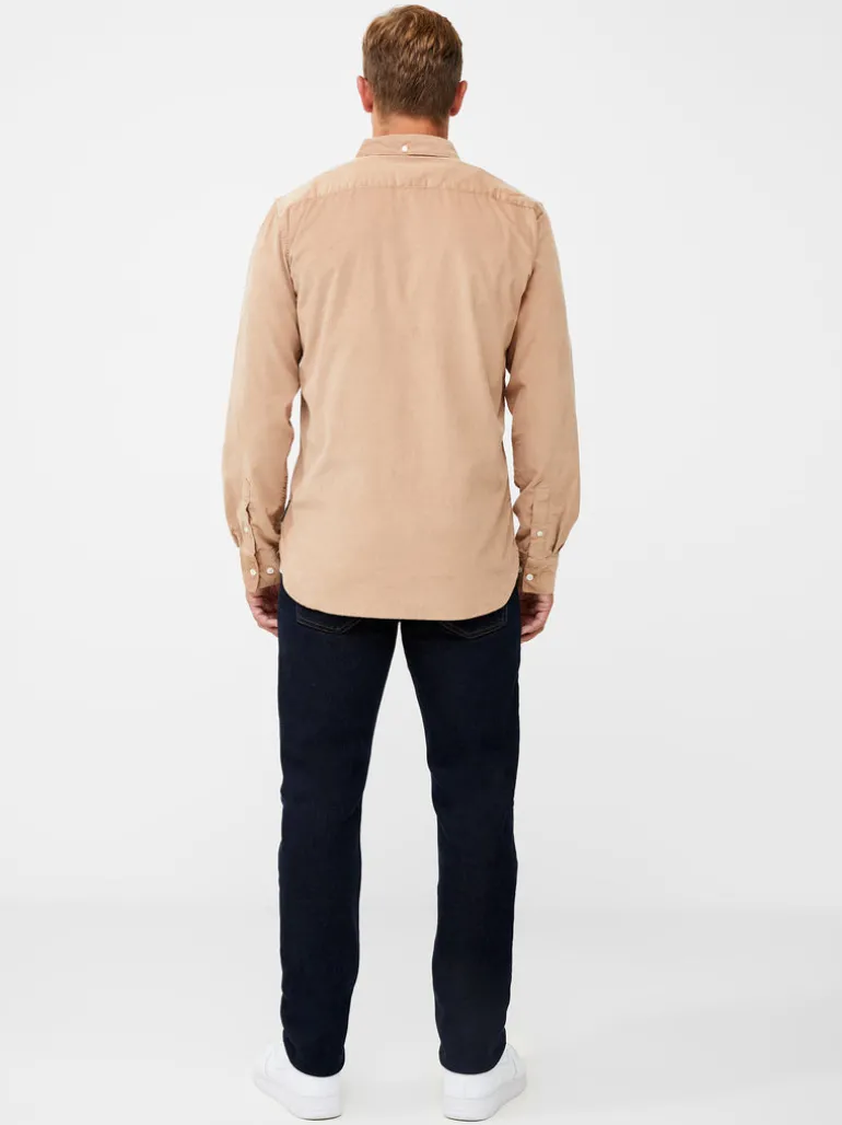 Cord Long Sleeve Oxford Shirt<FRENCH CONNECTION Clearance