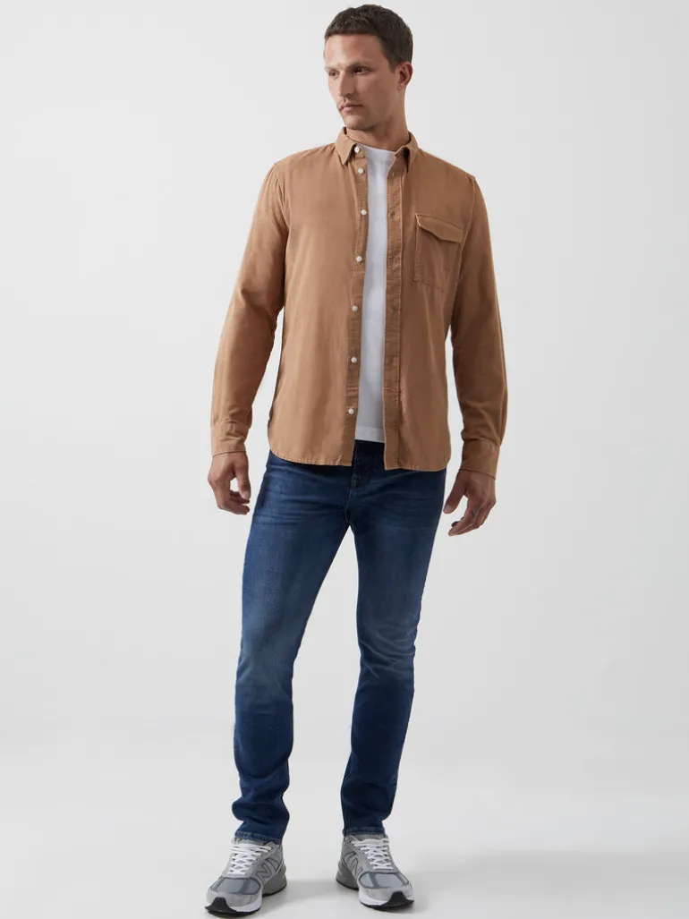 Corduroy Long Sleeve Shirt<FRENCH CONNECTION Cheap