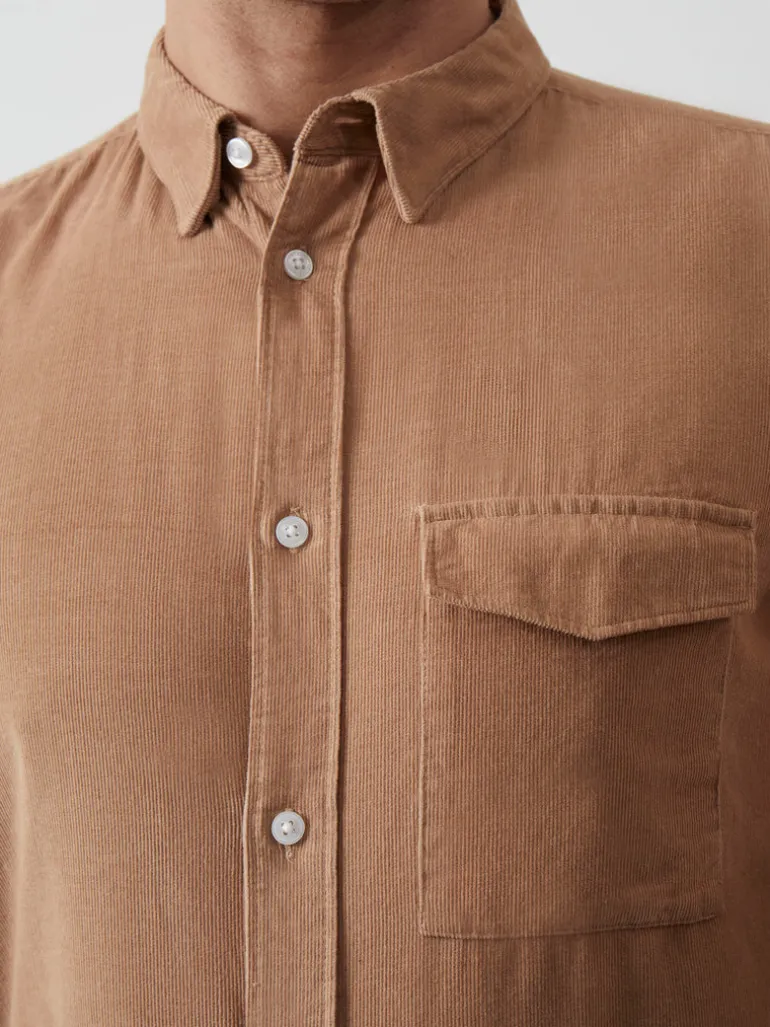 Corduroy Long Sleeve Shirt<FRENCH CONNECTION Cheap