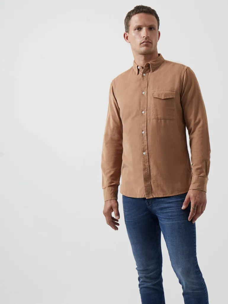 Corduroy Long Sleeve Shirt<FRENCH CONNECTION Cheap