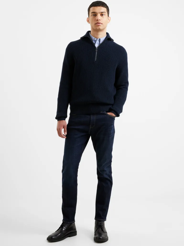 Cotton Half Zip Jumper<FRENCH CONNECTION Store