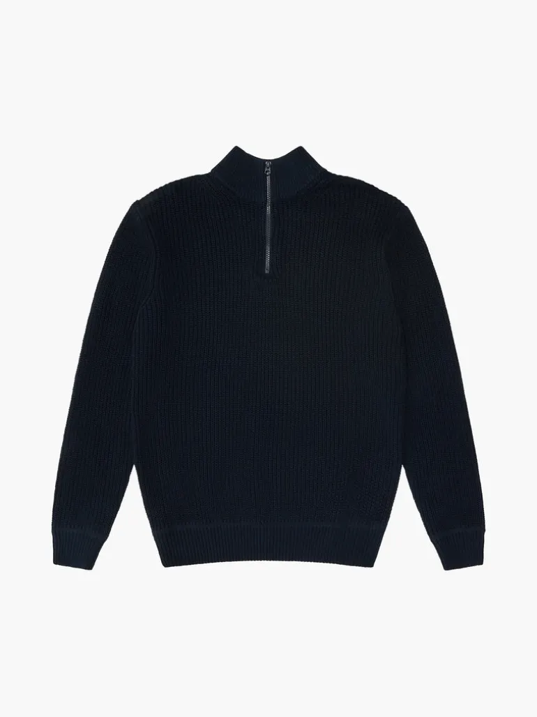 Cotton Half Zip Jumper<FRENCH CONNECTION Store