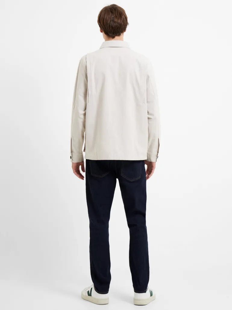 Cotton Herringbone Chore Overshirt<FRENCH CONNECTION Clearance
