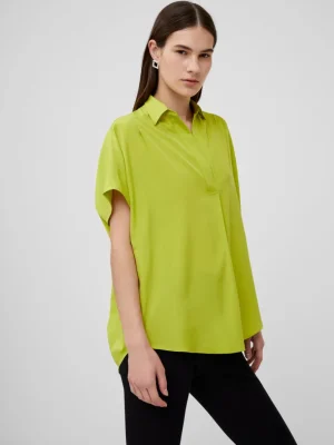 Crepe Light Cap Sleeve Popover Shirt<FRENCH CONNECTION Discount