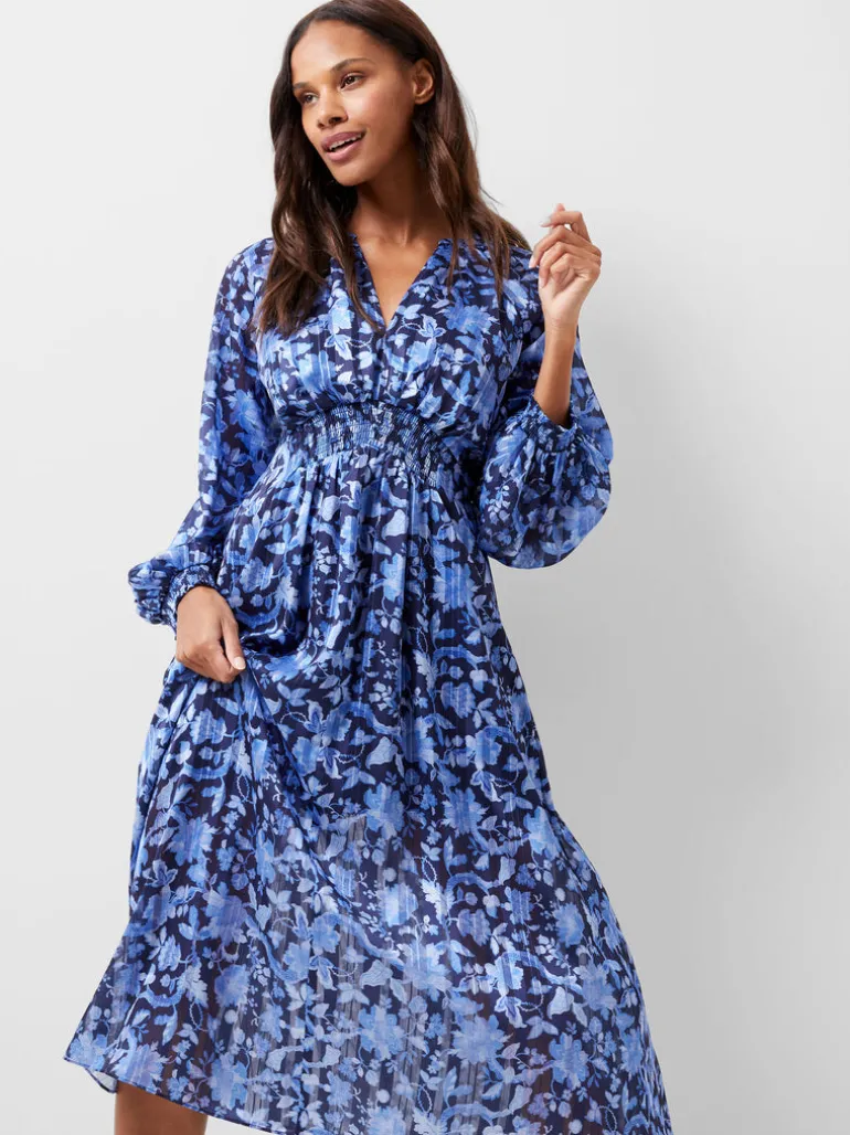 Cynthia Fauna Midi Dress<FRENCH CONNECTION Best