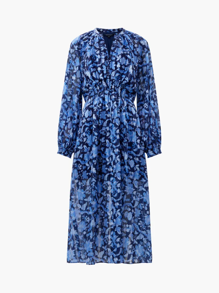 Cynthia Fauna Midi Dress<FRENCH CONNECTION Best