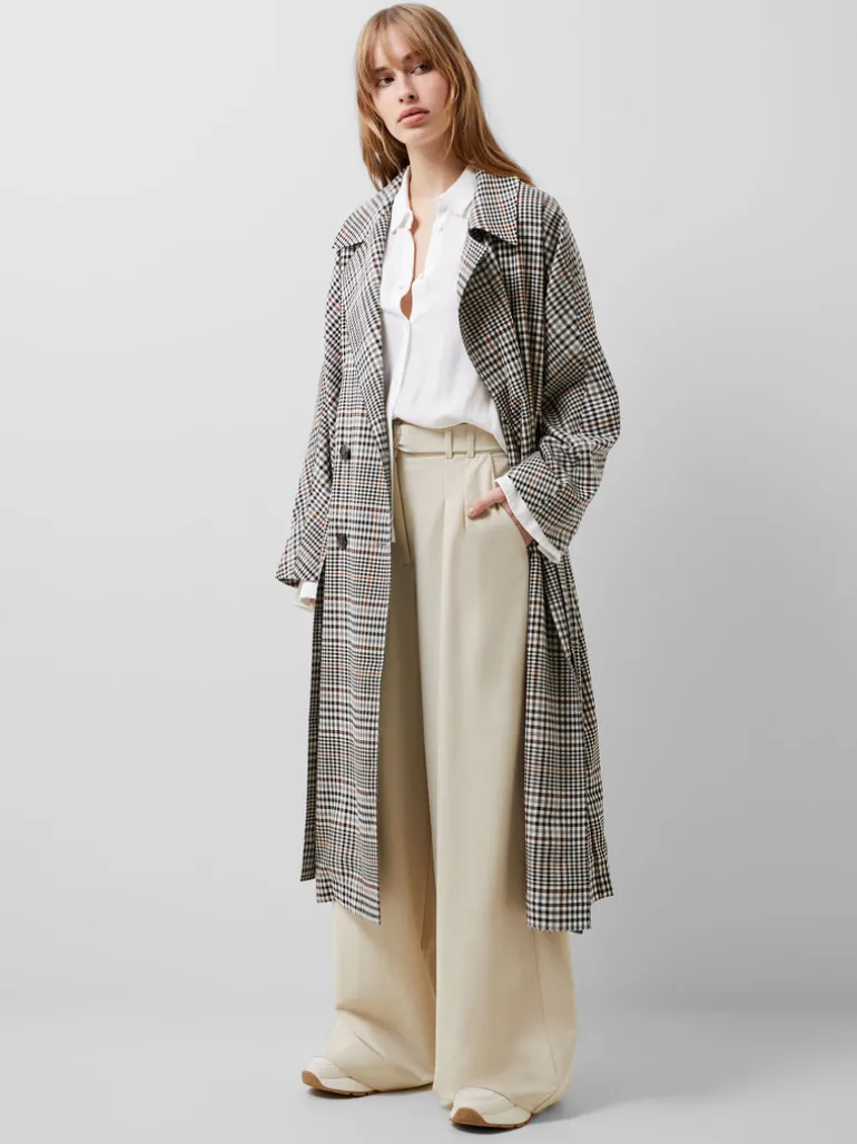 Dandy Check Coat<FRENCH CONNECTION Fashion