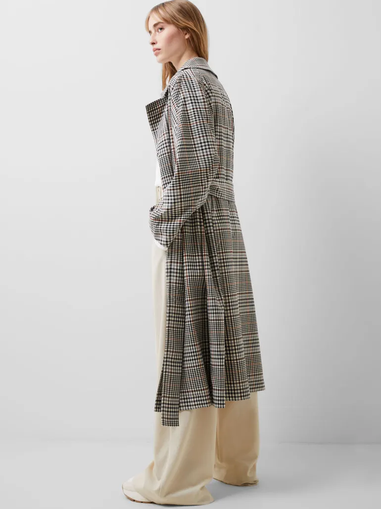 Dandy Check Coat<FRENCH CONNECTION Fashion