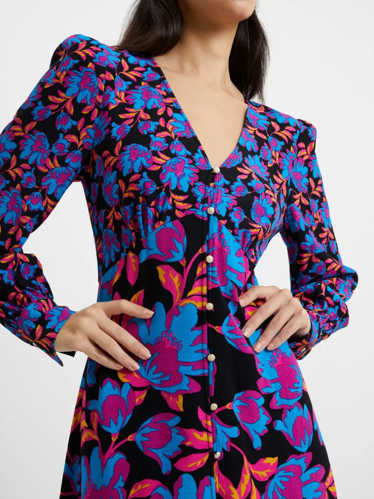 Darla Eco Anita Drape Midi Dress<FRENCH CONNECTION Sale