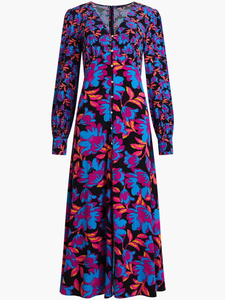 Darla Eco Anita Drape Midi Dress<FRENCH CONNECTION Sale