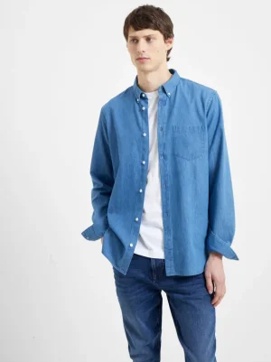 Denim Long Sleeve Shirt<FRENCH CONNECTION Hot