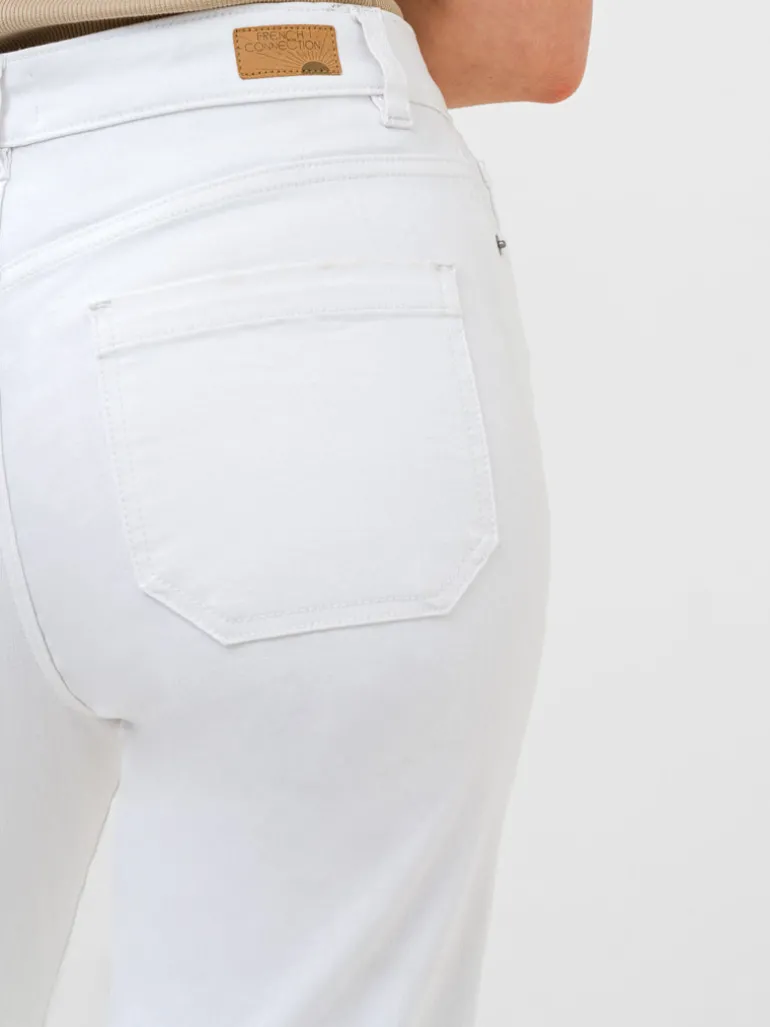 Denim Stretch Wide Leg Jeans<FRENCH CONNECTION Cheap