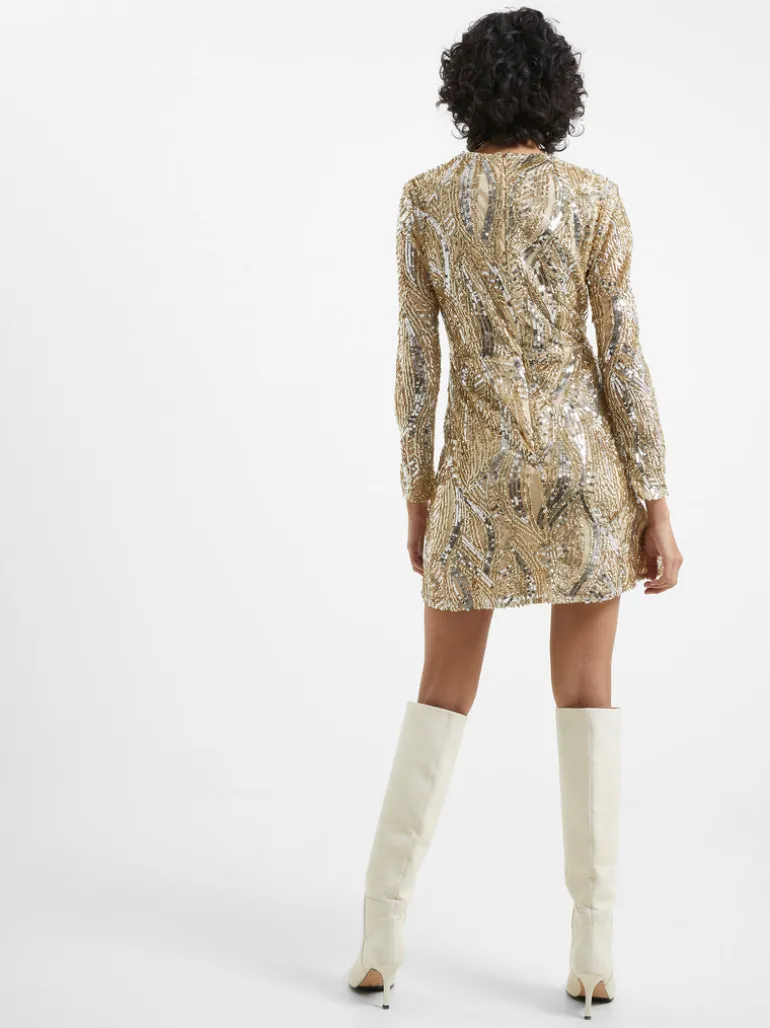 Deniz Embellished Mini Dress<FRENCH CONNECTION Best Sale
