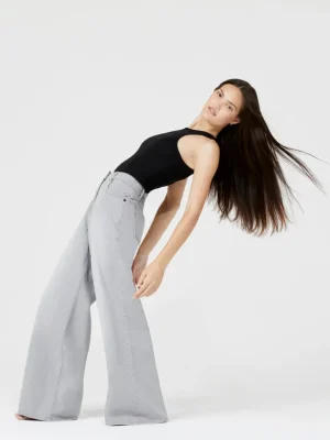 Denver Denim Relaxed Wide Leg Jeans<FRENCH CONNECTION Cheap