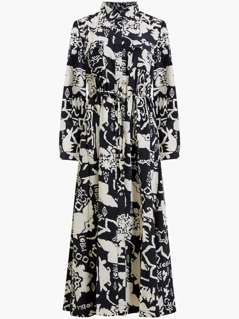 Deon Eco Delphine Drape Shirt Dress<FRENCH CONNECTION Flash Sale