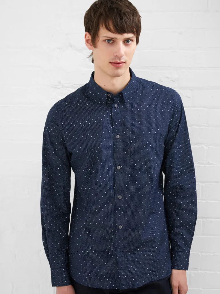 Design Long Sleeve Shirt<FRENCH CONNECTION Discount