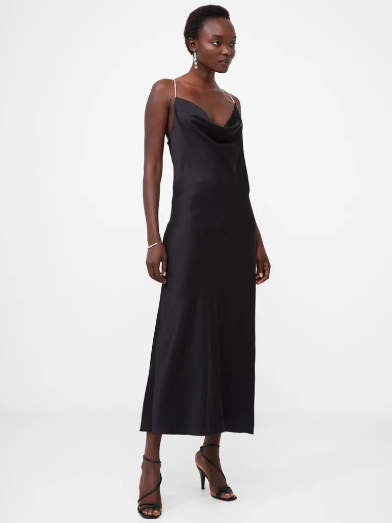 Diamante Strap Slip Dress<FRENCH CONNECTION Best Sale